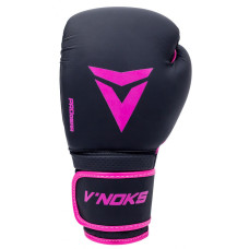 Боксерські рукавички V`Noks Ultima Black Fuxia